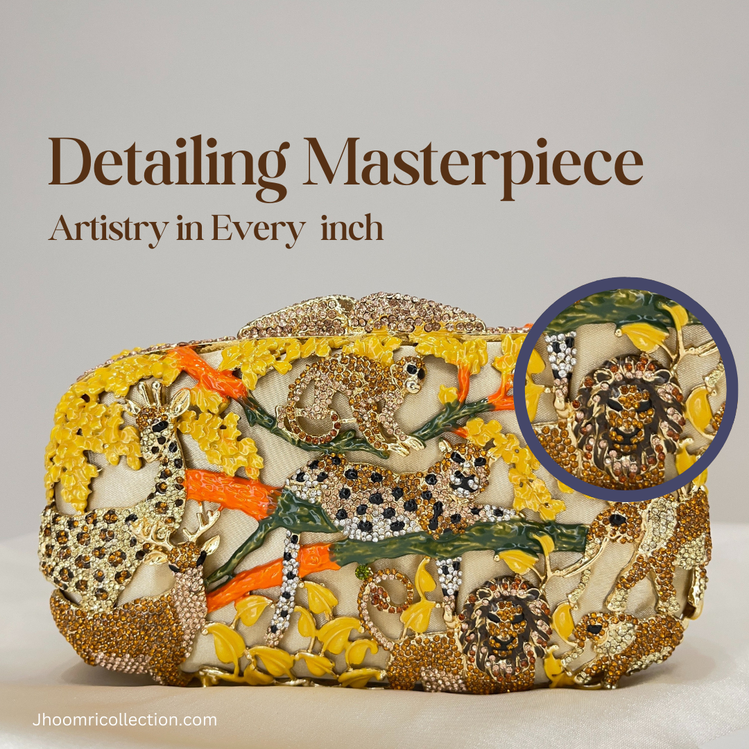 SAFARI Evening Clutch | Walk with confidence