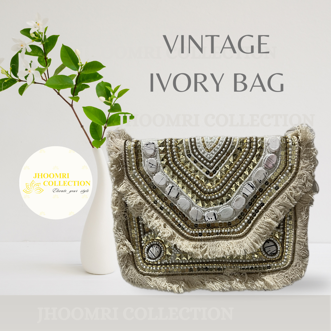 Vintage IVORY Bag