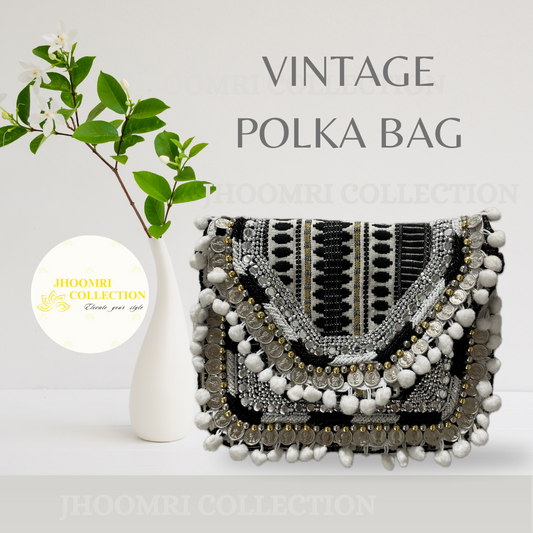 Vintage POLKA Bag
